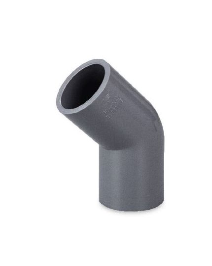 CEW SIN PVC ELBOW 45°